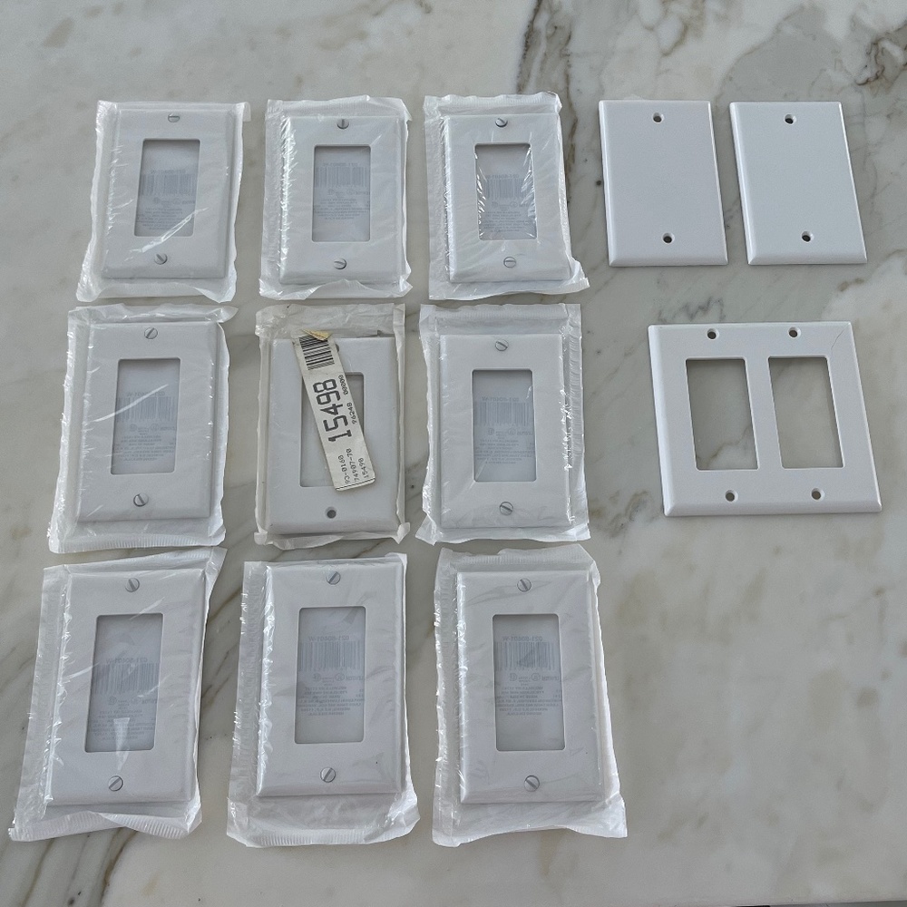 VARIETY OF PLATE COVERS